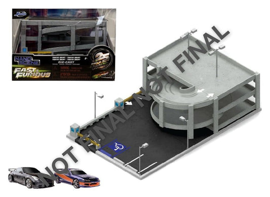 A Todo Gas Diorama Nano Scene Tokyo Drift Garage
