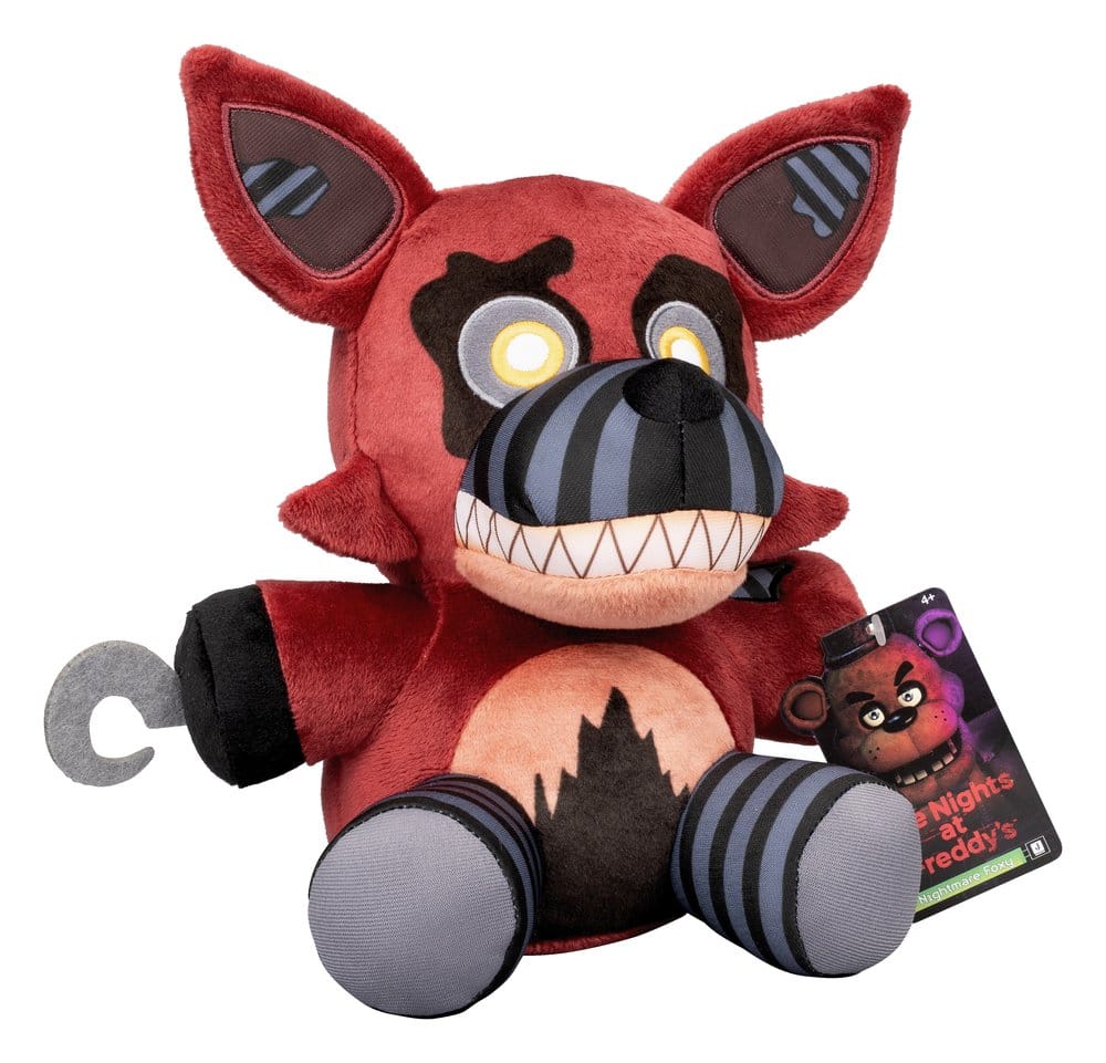 Five Nights at Freddy's Core Peluche Nightmare Foxy (FNAF 4) 20 cm