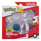 Pokémon Pack de 2 Figuras Mewtwo 10 cm & Mew 5 cm