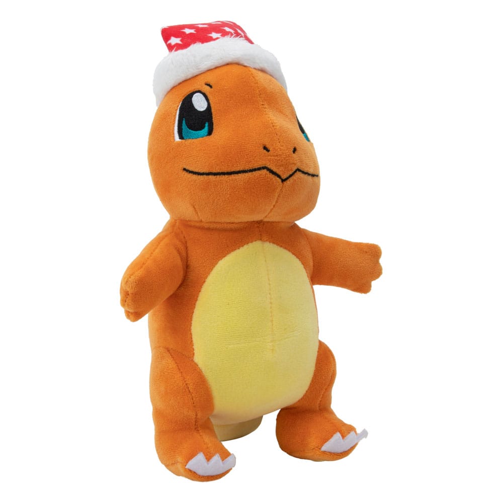 Pokémon Peluche Charmander Gorro de Navidad 20 cm