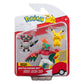 Pokémon Pack de 3 Figuras Battle Figure Set Pikachu #8, Perrserker, Hawlucha 5 cm