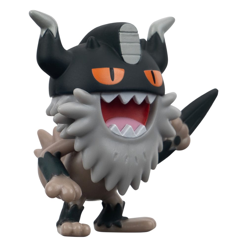 Pokémon Pack de 3 Figuras Battle Figure Set Pikachu #8, Perrserker, Hawlucha 5 cm