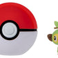 Pokémon Clip 'n' Go Figura de Acción Wave 21 Grookey & Poké Ball