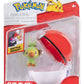 Pokémon Clip 'n' Go Figura de Acción Wave 21 Grookey & Poké Ball