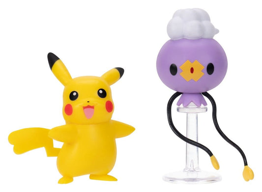 Pokémon Battle Figure Figuras 2-Pack Drifloon & Pikachu