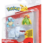 Pokémon Battle Figure Figuras 3-Pack Squirtle, Greavard & Bellossom