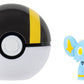 Pokémon Clip 'n' Go Figura de Acción Shinx & Ultra Ball