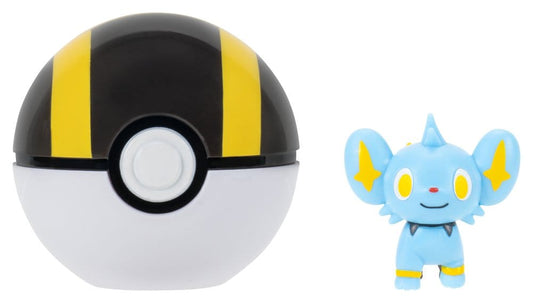 Pokémon Clip 'n' Go Figura de Acción Shinx & Ultra Ball