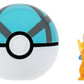 Pokémon Clip 'n' Go Figura de Acción Buizel & Malla Ball