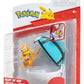 Pokémon Clip 'n' Go Figura de Acción Buizel & Malla Ball