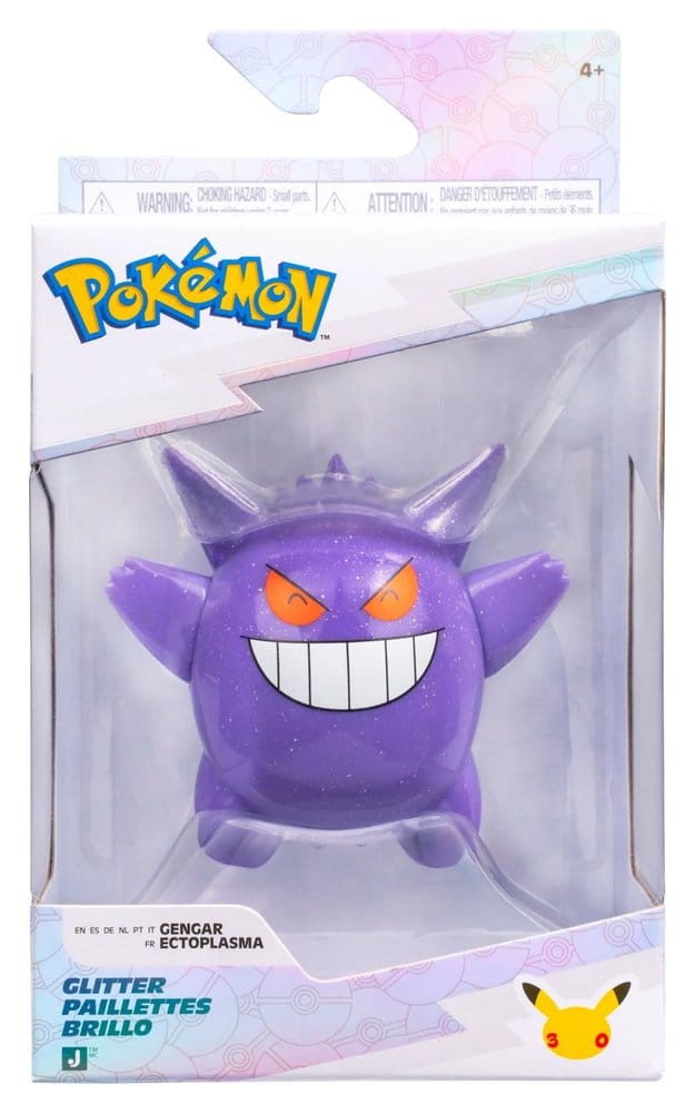 Pokémon Battle Figure Figura Gengar (30th Anniversary Glitter) 8 cm