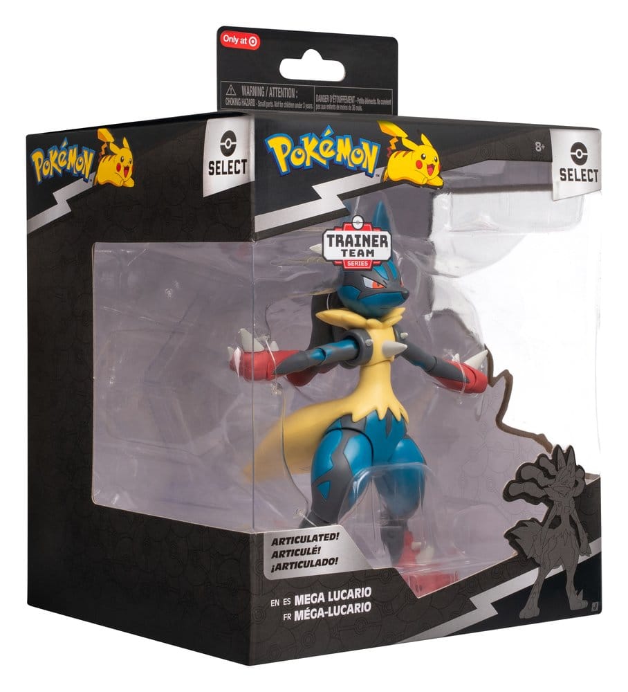 Pokémon Select Figura Superarticulada Mega Lucario