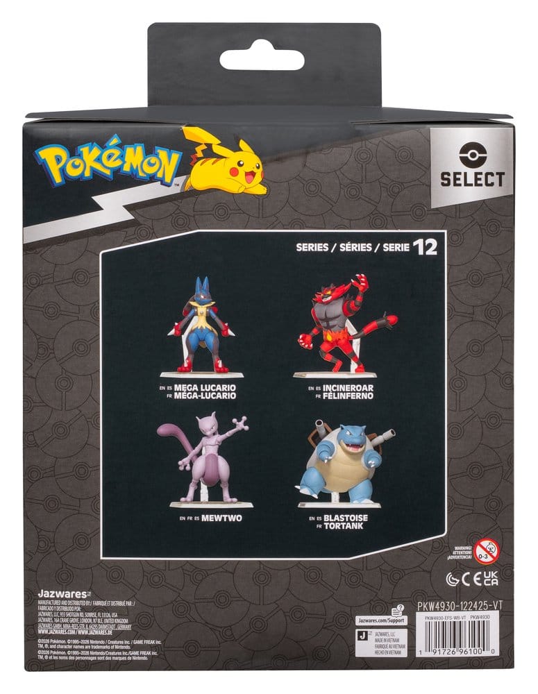 Pokémon Select Figura Superarticulada Blastoise