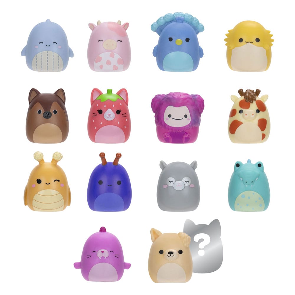 Squishmallows Squish-a-longs minifiguras Set Series 2 Style 2 2,5 cm