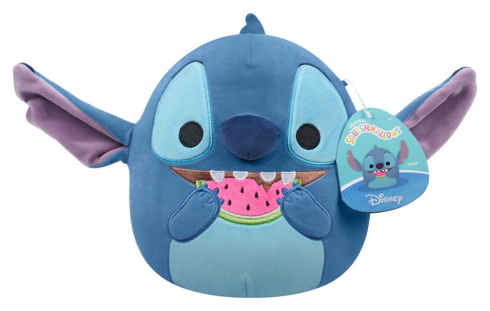 Squishmallows Peluche Stitch (Comiendo Sandía) 20 cm