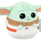 Squishmallows Star Wars Peluche Grogu en su bolsa de transporte 20 cm