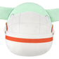 Squishmallows Star Wars Peluche Grogu en su bolsa de transporte 20 cm