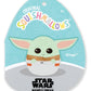 Squishmallows Star Wars Peluche Grogu en su bolsa de transporte 20 cm