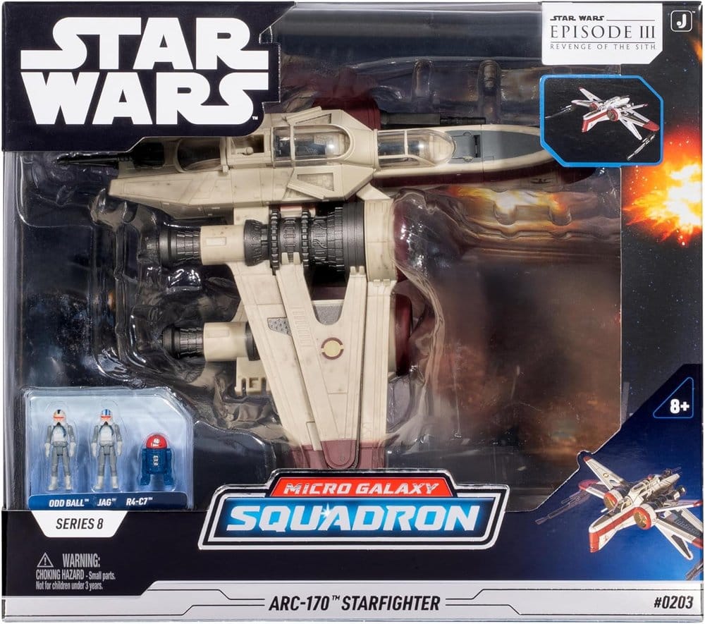 Star Wars Vehículo de Lujo ARC 170 20 cm (Series 8)