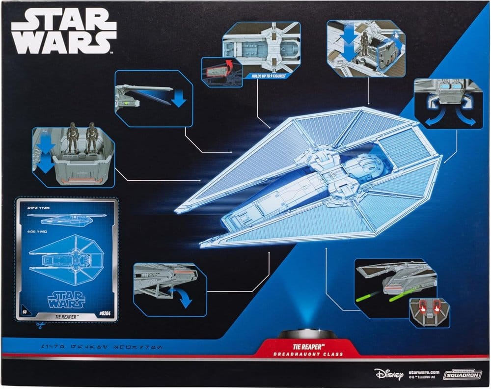 Star Wars Vehículo Especial Dreadnaught Class TIE Reaper Attack Lander 23 cm