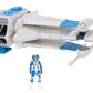 Star Wars Vehículo Mediano & Figura set Nueva República Ala-B & Piloto de Ala-B