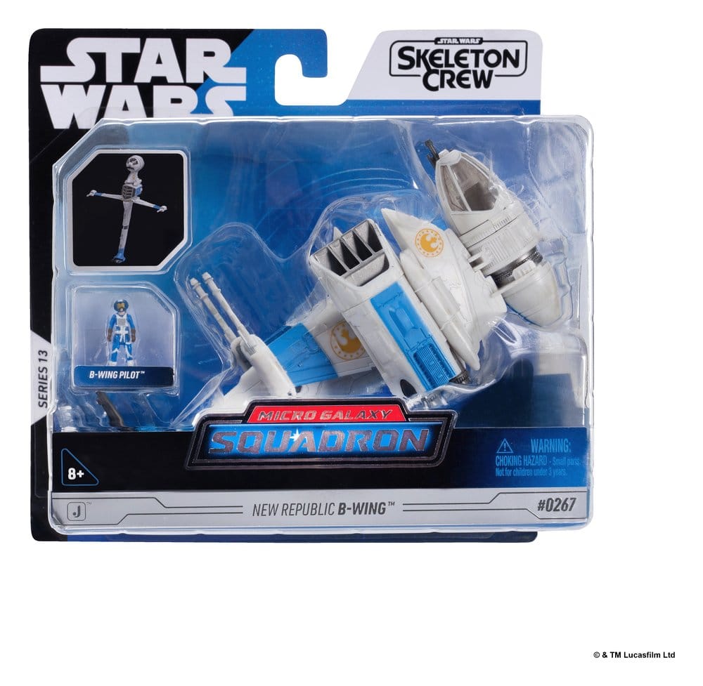 Star Wars Vehículo Mediano & Figura set Nueva República Ala-B & Piloto de Ala-B