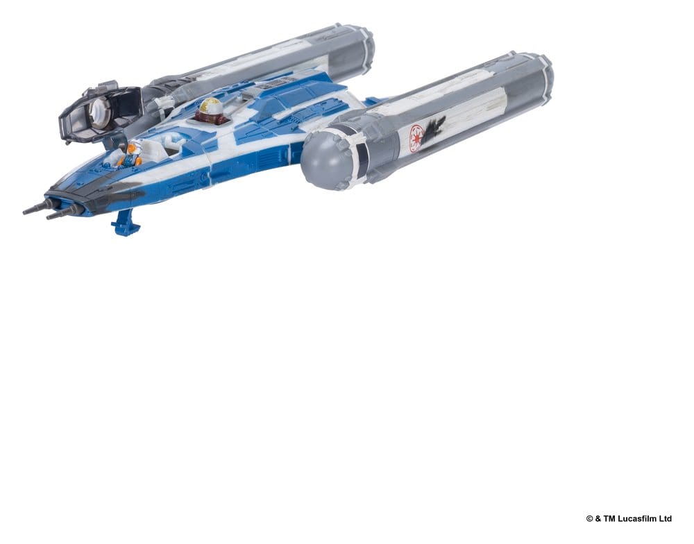 Star Wars Vehículo Mediano & Figura set BTL-B Ala-Y & Ahsoka & R7-A7