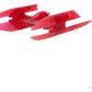 Star Wars Vehículo Mediano & Figura set Bombardero Hiena (Holograma Rojo) & Droide de Batalla (Chase)