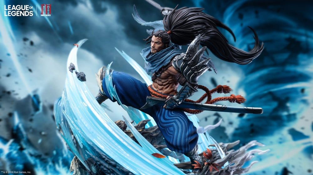 League of Legends Estatua The Unforgiven Yasuo 52 cm