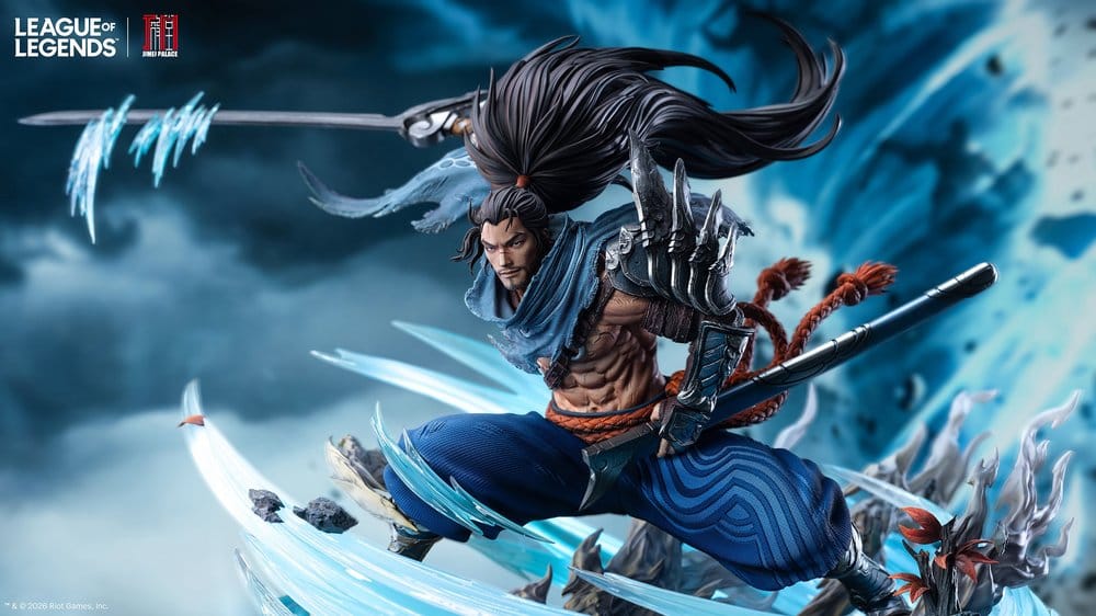 League of Legends Estatua The Unforgiven Yasuo 52 cm