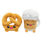 Pakc de 2 peluches Yummis Together Pretzel & Beer in Take Away Bag 21 cm