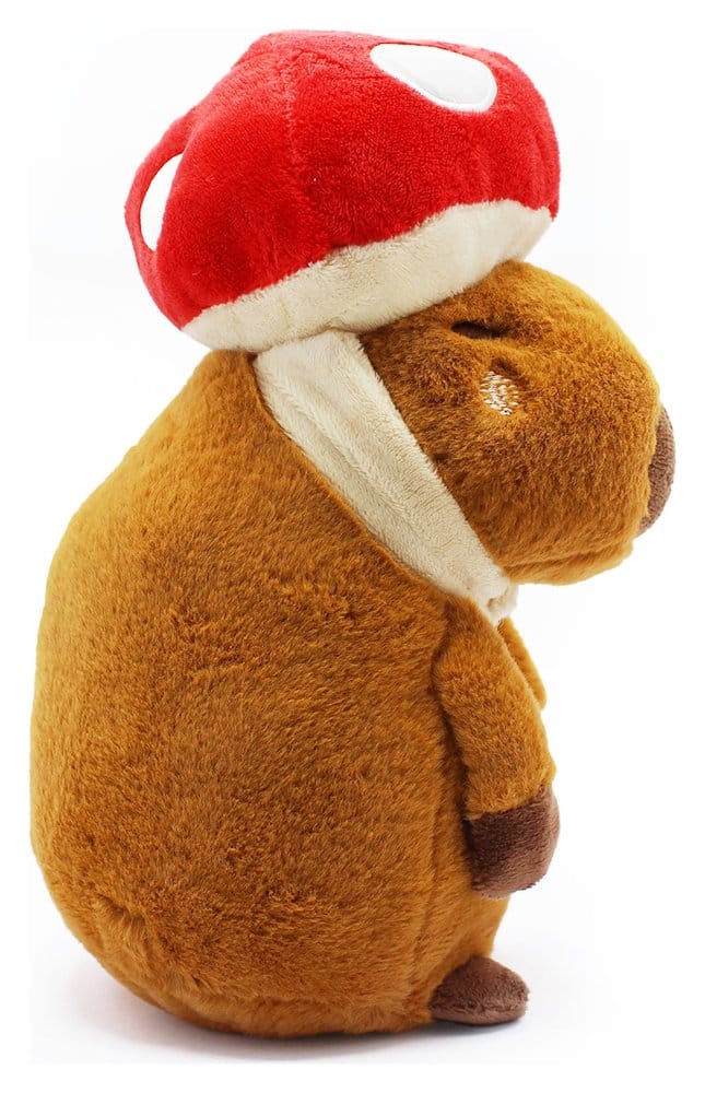 Capybara Peluche Mushroom 23 cm