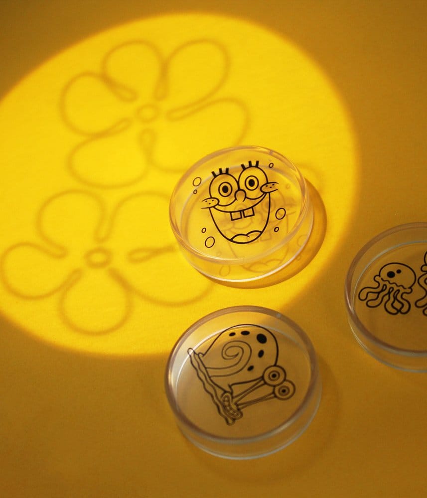 Spongebob Linterna de Proyección con 4 Motivos