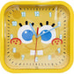 Spongebob Reloj de Pared cuadrado Spongebob
