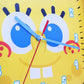 Spongebob Reloj de Pared cuadrado Spongebob