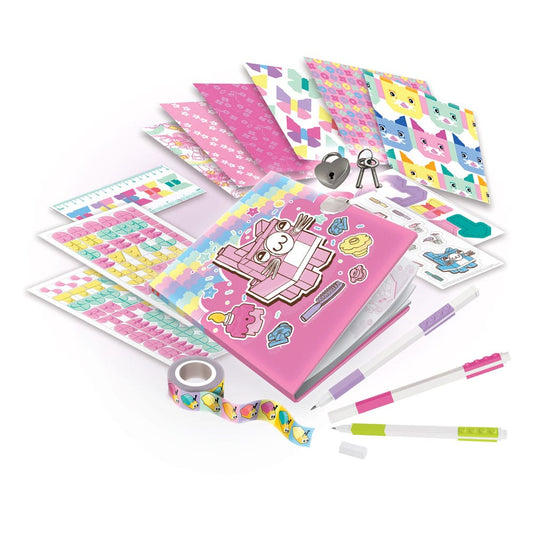 LEGO Diario con Cadena Set Cat