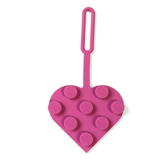 LEGO Minifigures Classic Llavero Corazón Rosa 10 cm