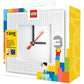Lego Reloj de Pared Time by IQHK Blanco