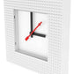 Lego Reloj de Pared Time by IQHK Blanco