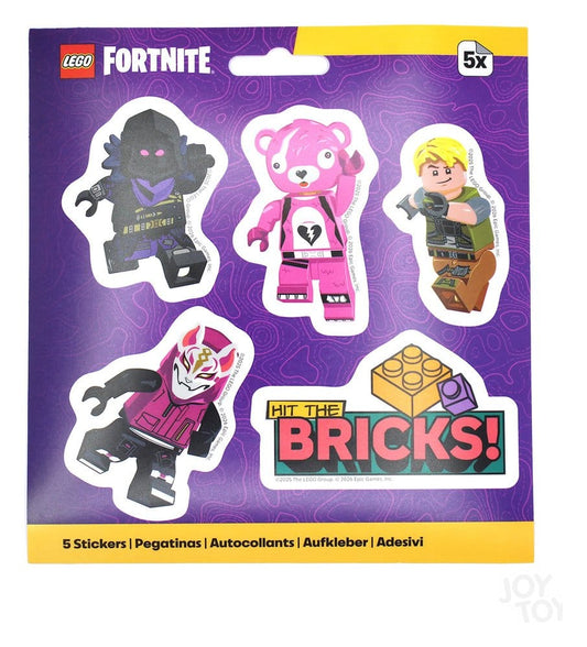 Lego Fortnite Set de Pegatinas Hit The Bricks (5)