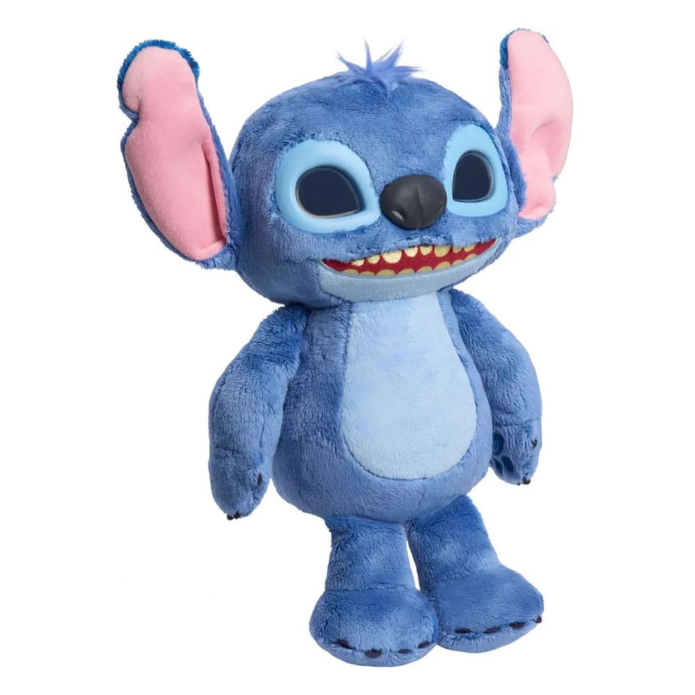 Lilo & Stitch Figura de peluche Con efectos especiales LCD y sonidos The Many Mood Stitch 36 cm - Z POP Toys