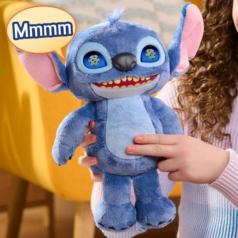 Lilo & Stitch Figura de peluche Con efectos especiales LCD y sonidos The Many Mood Stitch 36 cm - Z POP Toys