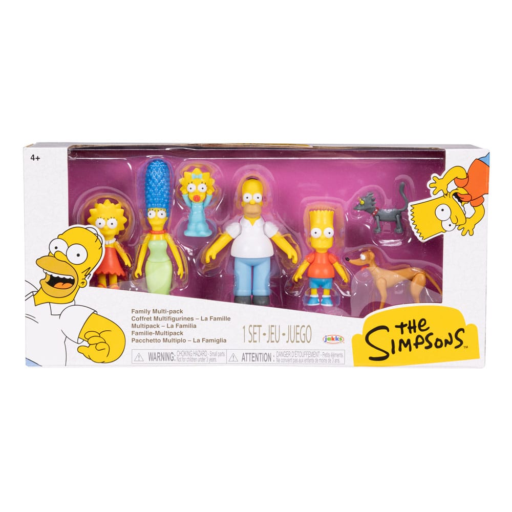 Simpsons Pack de 7 Figuras