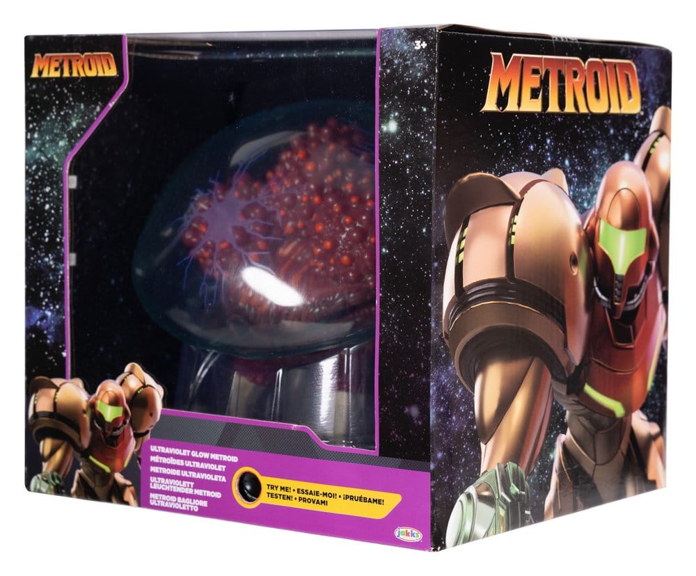 World of Nintendo Figura Metroid Prime Metroid Ultraviolet Glow 15 cm
