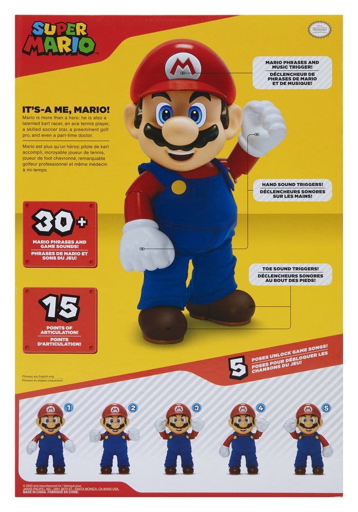 World of Nintendo Figura It's-A Me! Mario 36 cm