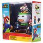 World of Nintendo Pack de 2 Figuras Mario and Bowser Jr. Clown Car 6 cm