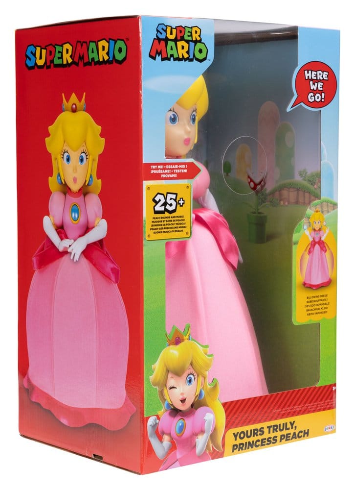 World of Nintendo Figura Princess Peach Yours Truly 36 cm