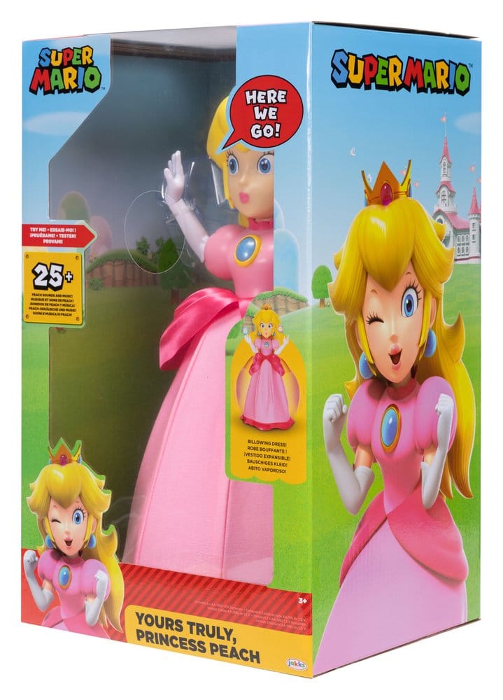 World of Nintendo Figura Princess Peach Yours Truly 36 cm