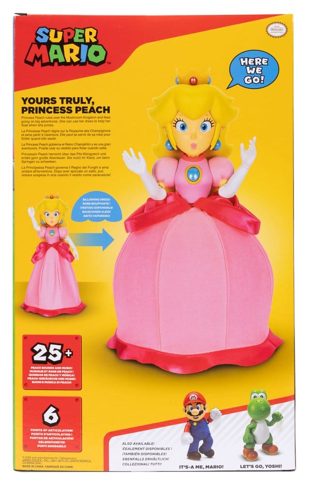 World of Nintendo Figura Princess Peach Yours Truly 36 cm