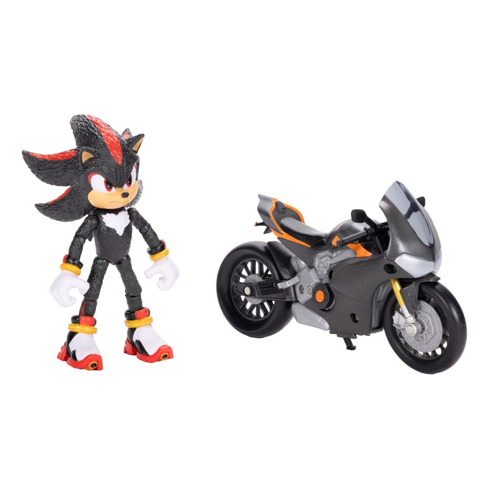 Sonic - The Hedgehog Movie 3 Figura con Vehículo 13 cm